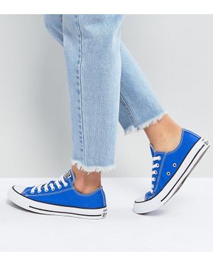 Converse Chuck Taylor All Star Ox Trainers In Royal Blue