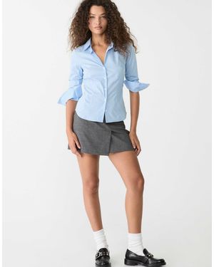 Stradivarius Chemise cintrée à rayures - ciel - Bleu