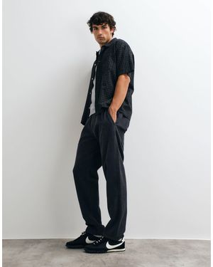 JJ Rebel Loose Fit Corduroy Trackies - Blue