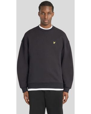 Lyle & Scott Heavyweight Crew Neck Sweatshirt - Grey
