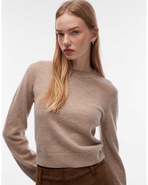 & Other Stories Wool Mix Slim Fit Jumper - Brown