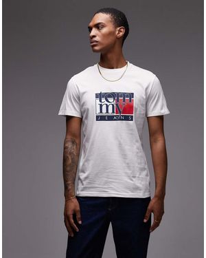 Tommy Hilfiger 90S Flag T-Shirt - Grey