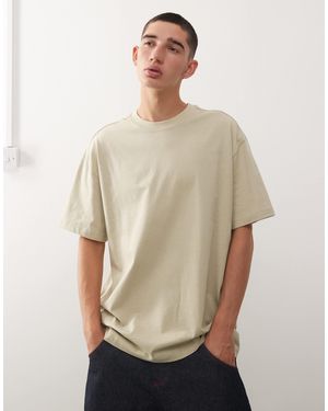 Weekday Oversized T-Shirt - Natural
