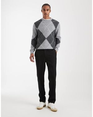 New Look Slim Smart Trouser - Grey