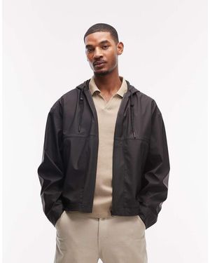 ASOS Stormmaxtm Waterpoof Hooded Rain Jacket - Black
