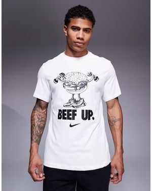 Nike Dri-Fit Graphic T-Shirt - Grey