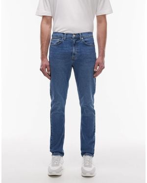 TOPMAN Stretch Skinny Jean - Blue