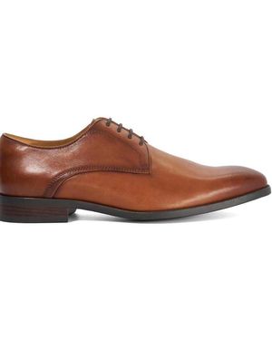 Dune Sole Derby Shoes - Brown