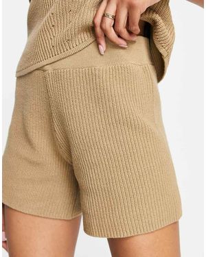 SELECTED Shorts tostados - Marrón