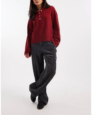 ASOS Pull On Pants - Red