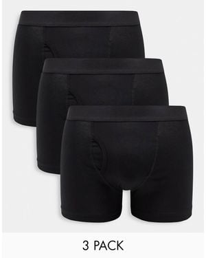 Weekday Johnny 3-pack Boxer Set - Black