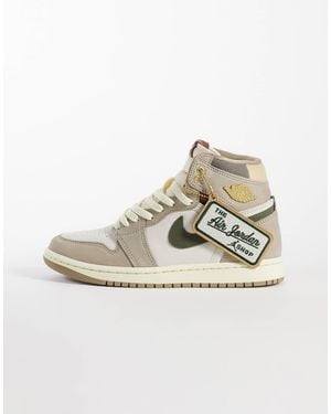 Nike Nike Air 1 Retro Hi Og Sneakers - Natural