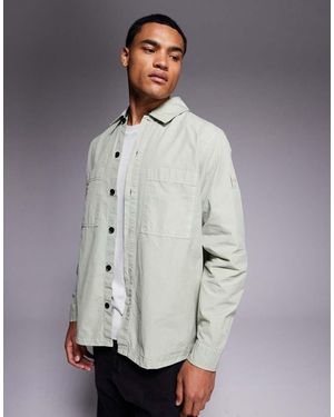 BOSS Locky Overshirt - Grey