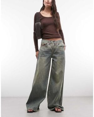 TRUE RELIGION Jessie Super baggy Jeans - Blue