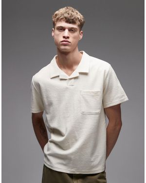 Rhythm – vintage-polohemd aus terry - Grau