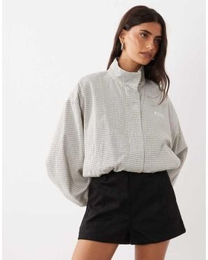 ASOS Suedette Micro Short - Grijs
