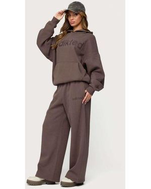 Edikted Be Joggers - Brown