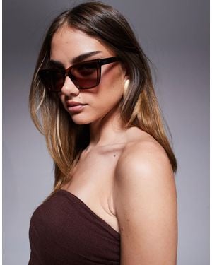 Quay Quay - call the shots - lunettes - Marron