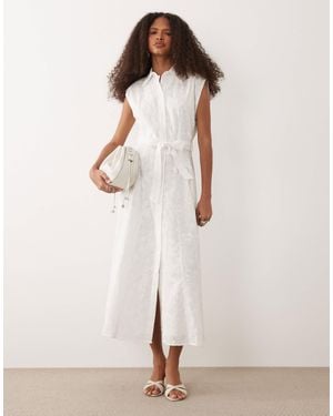 tube linen dress Lavinia Linen Tube Mini Dress main image 0