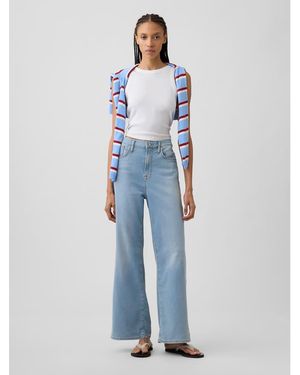 Gap Wide Leg Comfort Jeans - Blue
