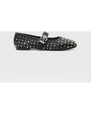 AllSaints – holly – schuhe - Weiß