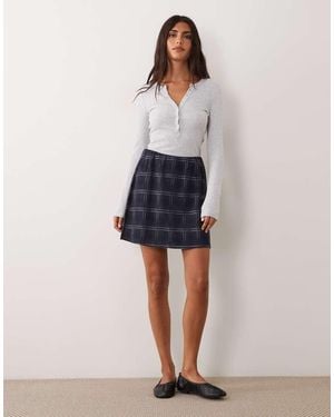 Jdy Mini Skirt - Blue