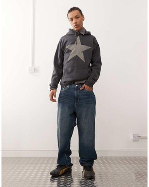 Weekday Galaxy Loose Fit baggy Jeans - Blue