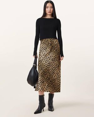 AllSaints Hera Leppo - Naturel