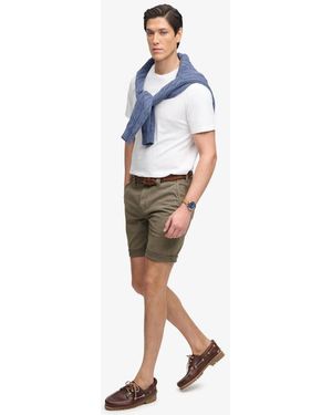 Superdry Utility Chino Shorts - White