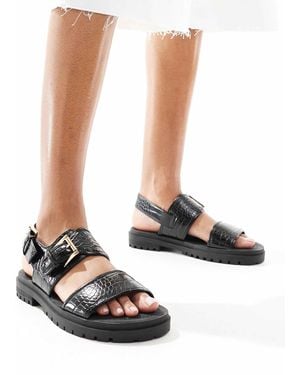 ASOS Fuel Sporty Sandal - White