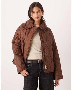 Barbour Bernadette Quilted Jacket - Brown