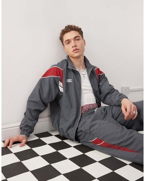 Umbro Relaxed Track Jacket - Grey