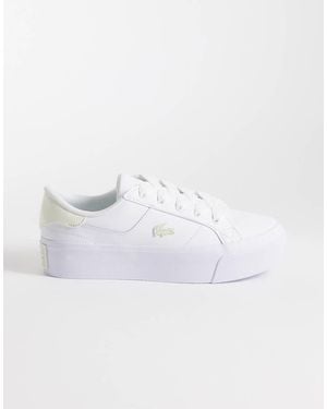 Lacoste Ziane Platform Sneakers - Wit