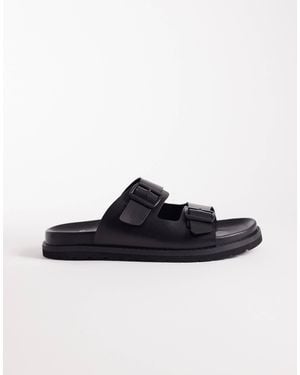schuh Swift Double Buckle Sandals - Multicolour