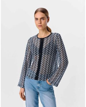 Object – strickjacke - Blau
