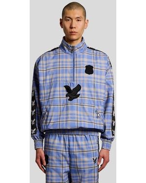 Lyle & Scott Light Jackets Nowhere Fc Track Jacket - Blue