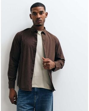 SELECTED Long Sleeve Shirt - Blue