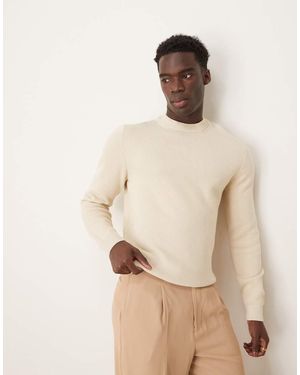 SELECTED Maglione Girocollo Crema - Neutro