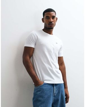 Hollister Slim Fit T-shirt - White