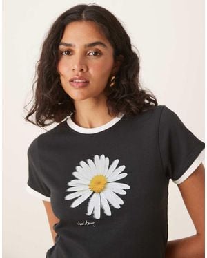 House Of Sunny Exclusive Sunflower Motif Baby T-shirt - Blue