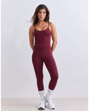 Aim'n Merlot Sense Petite Tights - Red