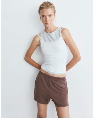 Pull&Bear Sports Shorts - Brown