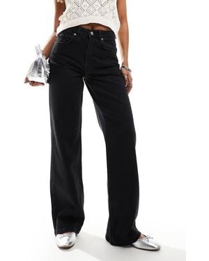 SELECTED Vaqueros Negros De Pernera Ancha Alice De