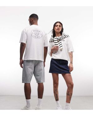 Reebok T-Shirt Met Grafische Print - Wit