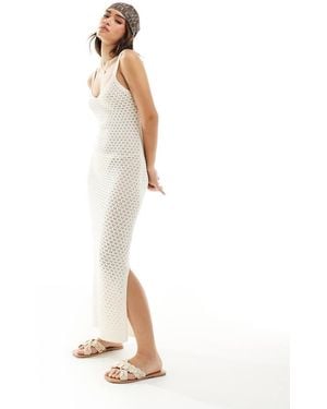 Vestido fashion blanco pimkie