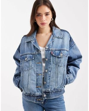 Levi's Veste en jean déstructurée - Bleu
