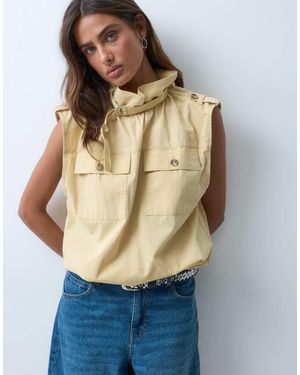 ASOS Utility Bubble Top Co-Ord Set - Blauw
