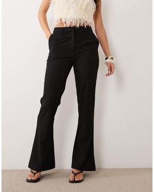 ASOS Snatch Flare Pants - Black