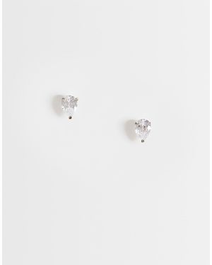 Kingsley Ryan Kingsley rysan boucles d'oreilles puces goutte serties - Bleu
