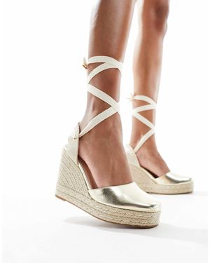 schuh – espadrilles - Weiß